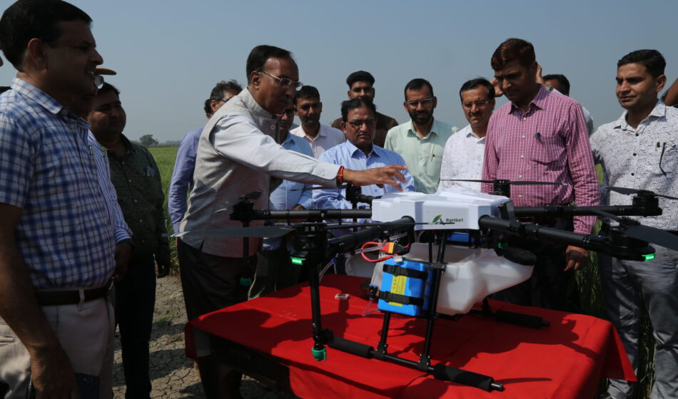 Drone Inaugurated by Hon'ble Vice-Chancellor Sir